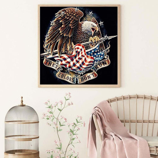 Fly Eagle Z538 30*30CM(Canvas)-Full Round Drill Diamond Painting