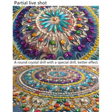 Load image into Gallery viewer, Folk Flower 30*30CM(Canvas) Partial Round Drill Diamond Painting