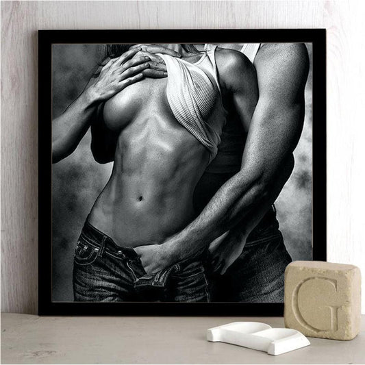 Sexy Love 30*30CM(Canvas)-Full Round Drill Diamond Painting
