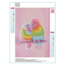 Load image into Gallery viewer, Pink Bird 30*40CM(Canvas) Full Round Drill Diamond Painting
