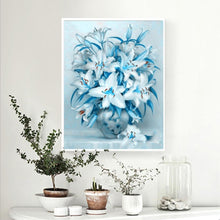 Load image into Gallery viewer, Lily Flower 30*40CM(Canvas) Full Round Drill Diamond Painting