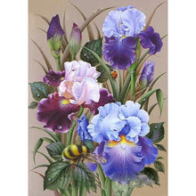 Load image into Gallery viewer, Flowers 40*30CM(Canvas)-Full Round Drill Diamond Painting