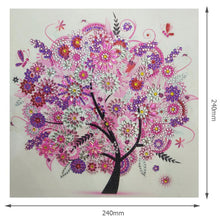 Load image into Gallery viewer, Tree 30*30CM(Canvas) Special Shaped Drill Diamond Painting