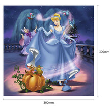 Load image into Gallery viewer, Princess 30*30CM(Canvas)-Full Round Drill Diamond Painting