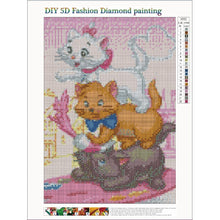 Load image into Gallery viewer, Cat 30*40CM(Canvas)-Full Round Drill Diamond Painting