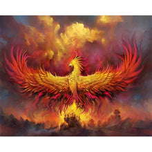 Load image into Gallery viewer, Fire Phoenix 30*40CM(Canvas) Full Round Drill Diamond Painting