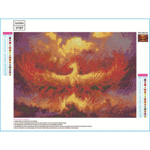 Load image into Gallery viewer, Fire Phoenix 30*40CM(Canvas) Full Round Drill Diamond Painting