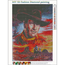 Load image into Gallery viewer, Cowboy 30*40CM(Canvas)-Full Round Drill Diamond Painting