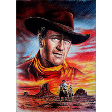 Load image into Gallery viewer, Cowboy 30*40CM(Canvas)-Full Round Drill Diamond Painting