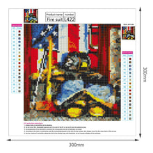 Load image into Gallery viewer, Street Army 30*30CM(Canvas)-Full Round Drill Diamond Painting