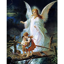 Load image into Gallery viewer, Angel Kids 30*40CM(Canvas) Full Round Drill Diamond Painting