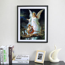 Load image into Gallery viewer, Angel Kids 30*40CM(Canvas) Full Round Drill Diamond Painting