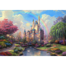 Load image into Gallery viewer, Gorgeous Castle 40*30CM(Canvas) Full Round Drill Diamond Painting