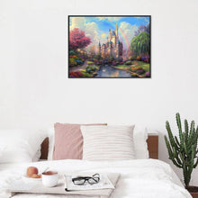 Load image into Gallery viewer, Gorgeous Castle 40*30CM(Canvas) Full Round Drill Diamond Painting