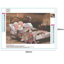 Load image into Gallery viewer, Happy Old Couple 40*30CM(Canvas) Full Round Drill Diamond Painting