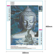 Load image into Gallery viewer, Buddha 40*30CM(Canvas)-Full Round Drill Diamond Painting