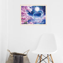 Load image into Gallery viewer, Dolphin 40*30CM(Canvas) Full Round Drill Diamond Painting