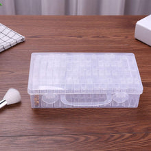 Load image into Gallery viewer, 64 Slots Jewelry Storage Box Nail Art Rhinestone Organizer Display Case