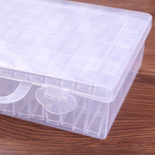 Load image into Gallery viewer, 64 Slots Jewelry Storage Box Nail Art Rhinestone Organizer Display Case