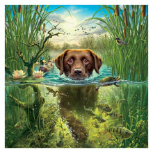 Load image into Gallery viewer, Dog 30*30CM(Canvas) Full Round Drill Diamond Painting