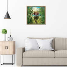 Load image into Gallery viewer, Dog 30*30CM(Canvas) Full Round Drill Diamond Painting