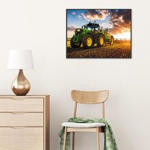 Load image into Gallery viewer, Tractor 40*30CM(Canvas) Full Round Drill Diamond Painting