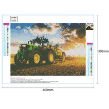 Load image into Gallery viewer, Tractor 40*30CM(Canvas) Full Round Drill Diamond Painting
