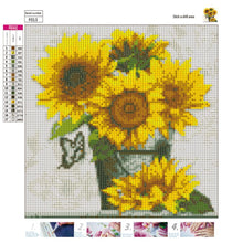 Load image into Gallery viewer, Sunflower 30*30CM(Canvas) Full Square Drill Diamond Painting
