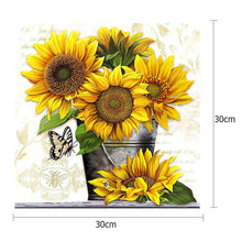 Load image into Gallery viewer, Sunflower 30*30CM(Canvas) Full Square Drill Diamond Painting