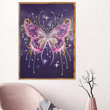 Load image into Gallery viewer, Butterfly 30*40CM(Canvas) Special Shaped Drill Diamond Painting
