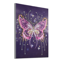 Load image into Gallery viewer, Butterfly 30*40CM(Canvas) Special Shaped Drill Diamond Painting