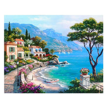 Load image into Gallery viewer, Love Sea 25*30CM(Canvas) Full Square Drill Diamond Painting