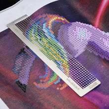 Load image into Gallery viewer, Stainless Steel Diamond Painting Ruler for DIY Sewing Embroidery Patchwork