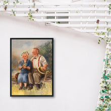 Load image into Gallery viewer, Warm Old Lovers 30*40CM(Canvas) Full Round Drill Diamond Painting