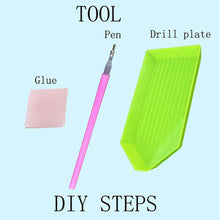 Load image into Gallery viewer, Butterfly 30*40CM(Canvas)-Special Shaped Drill Diamond Painting