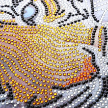 Load image into Gallery viewer, Tiger 25*30CM(Canvas) Special Shaped Drill Diamond Painting