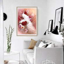 Load image into Gallery viewer, White Peacock 30*40CM(Canvas) Full Square Drill Diamond Painting