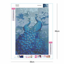 Load image into Gallery viewer, Peacock 30*40CM(Canvas) Full Square Drill Diamond Painting