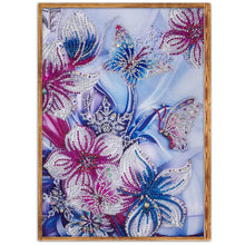 Load image into Gallery viewer, Flowers 30*40CM(Canvas) Special Shaped Drill Diamond Painting