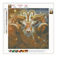 Load image into Gallery viewer, Aries 30*30CM(Canvas) Full Round Drill Diamond Painting