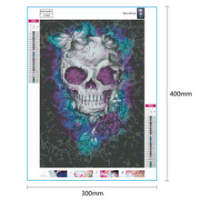 Load image into Gallery viewer, Skull 30*40CM(Canvas) Full Round Drill Diamond Painting