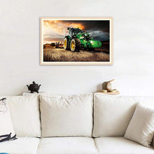 Load image into Gallery viewer, Tractor 40*30CM(Canvas) Full Square Drill Diamond Painting