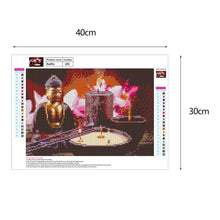 Load image into Gallery viewer, Buddha 40*30CM(Canvas) Full Round Drill Diamond Painting
