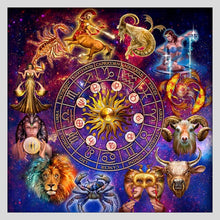 Load image into Gallery viewer, Constellation 30*30CM(Canvas) Full Round Drill Diamond Painting