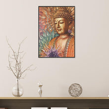 Load image into Gallery viewer, Buddha 30*40CM(Canvas) Full Round Drill Diamond Painting