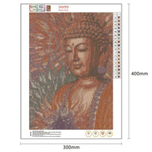 Load image into Gallery viewer, Buddha 30*40CM(Canvas) Full Round Drill Diamond Painting