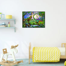Load image into Gallery viewer, Forest Dinosaurs 40*30CM(Canvas) Full Round Drill Diamond Painting