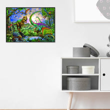 Load image into Gallery viewer, Forest Dinosaurs 40*30CM(Canvas) Full Round Drill Diamond Painting