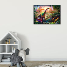 Load image into Gallery viewer, Dinosaurs 40*30CM(Canvas) Full Round Drill Diamond Painting