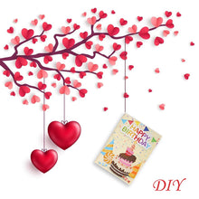 Load image into Gallery viewer, 6pcs Cartoon Greeting Cards DIY Diamond Painting Birthday Postcards Craft